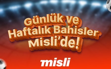 Süper Lig’de 9+ gol istatistiği yüksek oranıyla öne çıkıyor! İşte Misli’den günlük bahis istatistikleri
