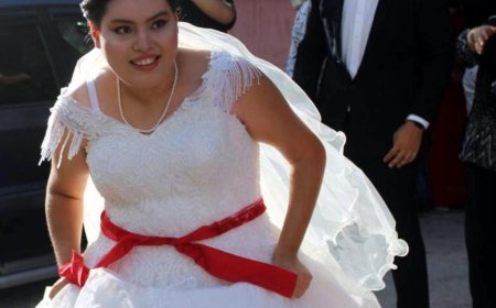 Özel gereksinimli Esmanur'un gelinlik giyme hayali gerçek oldu