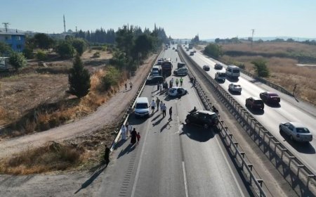 Bursa'da yola dökülen yakıt ortalığı savaş alanına çevirdi! Yaklaşık 10 araç kazaya karıştı