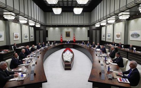 Erdoğan başkanlığındaki kabine toplantısı sona erdi
