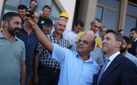 Bakan Bayraktar Doruk Madencilik işçilerini kabul etti: Haklı mücadelenizde yanınızda olduk