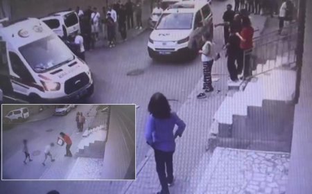 Küçükçekmece'de akraba kavgasında kurşun yağmuru! Sokakta oyun oynayan çocuk vuruldu... Dehşet anları kamerada