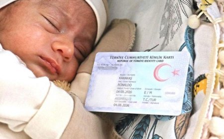 Diyarbakır'da İlginç olay! Ailesi karşı çıktı, o vazgeçmedi: Bebeğine Ronaldo'nun adını verdi