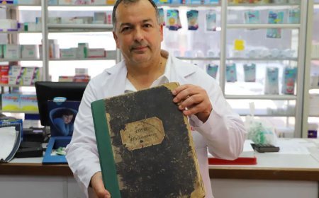 Rum eczacıdan kalan 104 yıllık defter: Son reçete İzmir’in kurtuluşundan bir gün önce