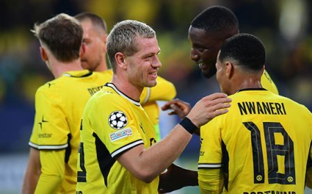 Borussia Dortmund 3-2 Villarreal maç özeti (Şampiyonlar Ligi)