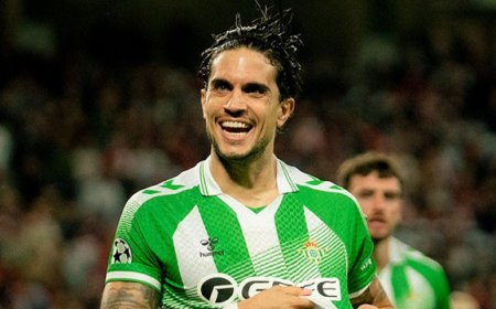 Lille 2-3 Real Betis maç özeti (Şampiyonlar Ligi)