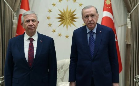 Cumhurbaşkanı Erdoğan Mansur Yavaş'ı kabul etti