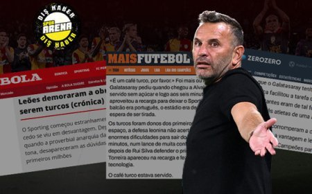 Sporting - Galatasaray maçı Portekiz'de manşetlerde: 'Sporting, Türkleri 'Türk gibi' oynamaya zorladı!'