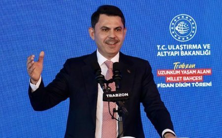 Bakan Kurum'dan Trabzon'a iki müjde!