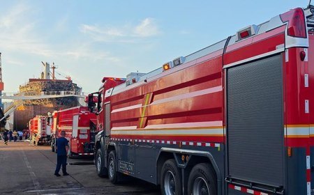 Çin'de tersanedeki kargo gemisinde yangın! 20 ölü, 5 yaralı
