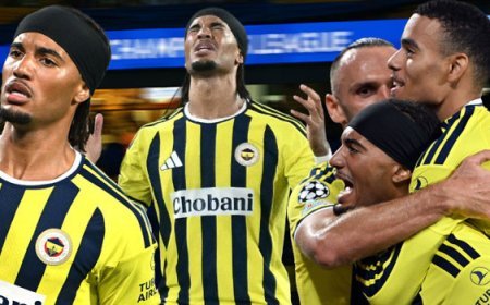 Archie Brown santrafor gibi bitirdi, Fenerbahçe tarihine geçti! Şampiyonlar Ligi'nde 18 yıl sonra gelen gol