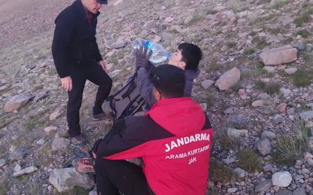 Erciyes Dağı'nda mahsur kalan turist kurtarıldı