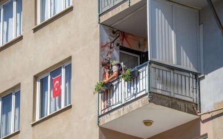 Gebze'de en güzel balkon seçilecek! Yaklaşık 800 sardunya yerleştirildi: Kazanan ödülü alacak