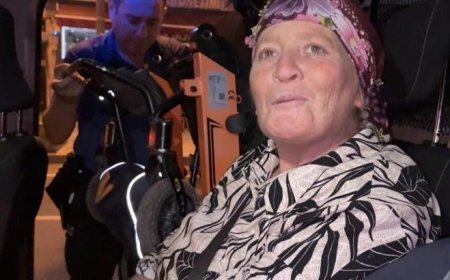 Tramvayı kaçıran anne ve engelli oğluna polisten yardım eli