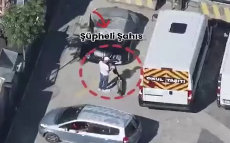 Sancaktepe'de film gibi kovalama: Skuterle kaçan şüpheli dronla yakalandı!