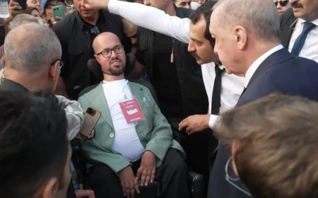 Cumhurbaşkanı Erdoğan, otobüsü durdurup yanına gitmişti. "Unutamayacağım bir an"