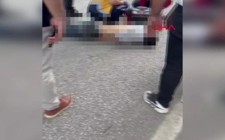 Adana'da akılalmaz ölüm: Üst geçitten düştü, minibüs çarpınca can verdi