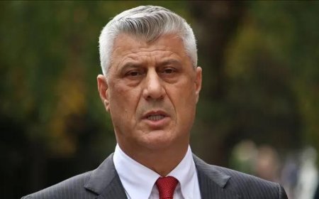 Lahey'de yargılanıyordu! Eski Kosova Cumhurbaşkanı Thaçi'ye 25 yıl hapis cezası