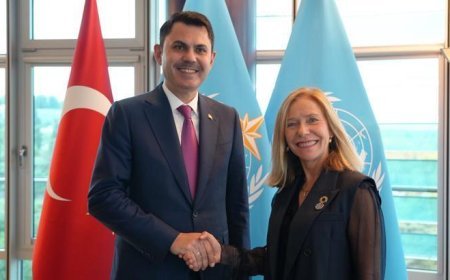 Bakan Kurum, Cenevre’de WMO Genel Sekreteri Saulo ile görüştü