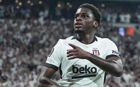 Beşiktaş’ta Ernest Poku siftah yaptı!