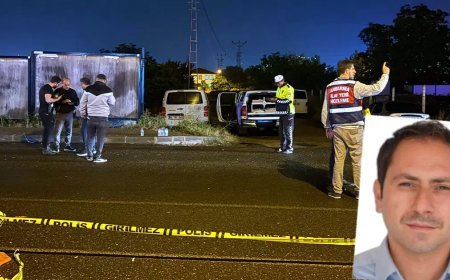 Kaza yerinde çalışma yapan polis şehit oldu