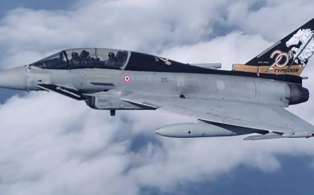 Suudi Arabistan'da İtalya'nın Eurofighter savaş uçağı vuruldu! Bakandan ilk açıklama