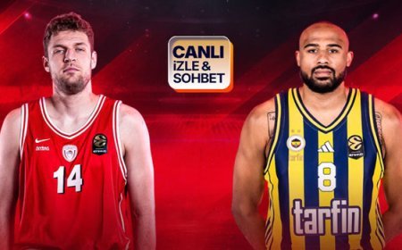 Fenerbahçe, EuroLeague Süper Kupa'da Olympiakos karşısında! Maçın heyecanı canlı yayın ile Misli'de