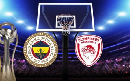 Fenerbahçe Tarfin - Olympiakos maçı ne zaman, saat kaçta, hangi kanalda? EuroLeague Süper Kupa yarı final mücadelesi...