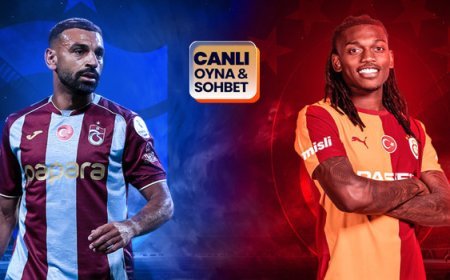 Dev derbide Trabzonspor'un konuğu Galatasaray! Maçın heyecanı canlı sohbet ile Misli'de