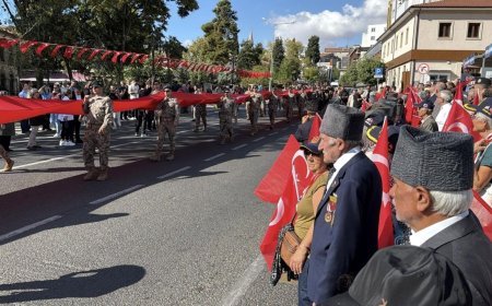 Tekirdağ'da 'Gaziler Günü Yürüyüşü' gerçekleştirildi