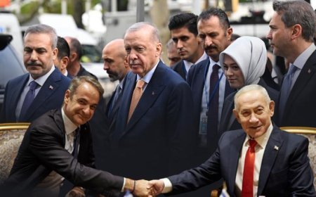 Yunanistan'da Netanyahu isyanı: Erdoğan ittifaklar kurarken biz vagon olduk