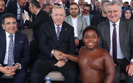 Er meydanlarının minik pehlivanı "Arap Osman"ın hedefi başpehlivanlık!
