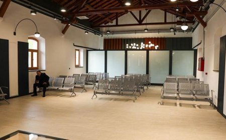 Sivas'ta tarihi lojistik ambarı YHT gar binası olarak hizmete açıldı