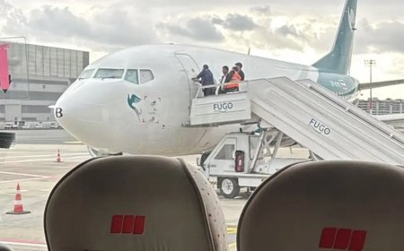 İstanbul Havalimanı’nda uçağa haciz geldi