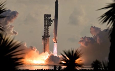 SpaceX, motor arızasına rağmen Starship'i ilk kez yörüngeye yerleştirdi