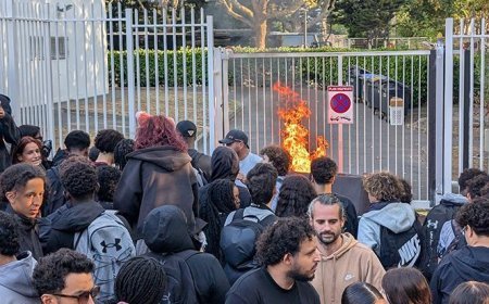 Liseliler öfkeli! Kötü eğitim koşulları öğrencileri sokağa döktü