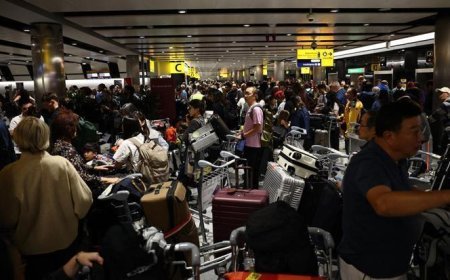 Sel Avrupa'yı vurdu: Uçuşlar iptal edildi