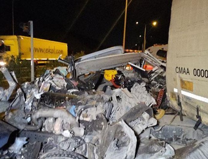 Bursa'da zincirleme kaza; 1 ölü, 7 yaralı