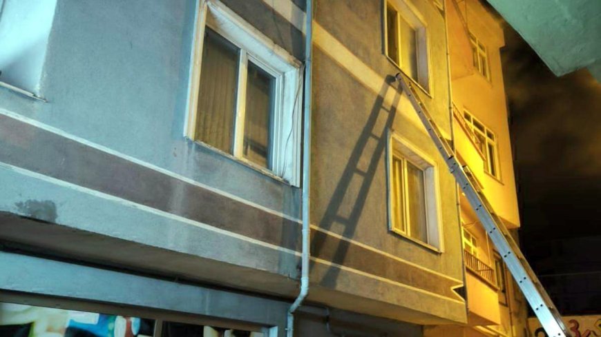 Malkara'da ev yangını büyümeden söndürüldü