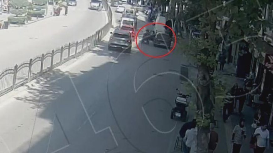Park eden aracın kapısı açıldı, gözlük camı yüzüne saplandı
