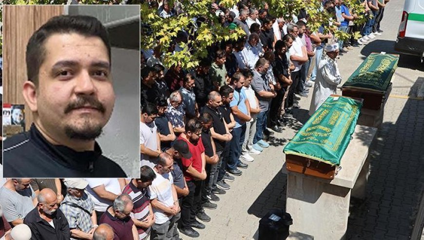 Denizli'de kahreden olay! Kazada ölen genç ile acı haberin ardından vefat eden babası toprağa verildi