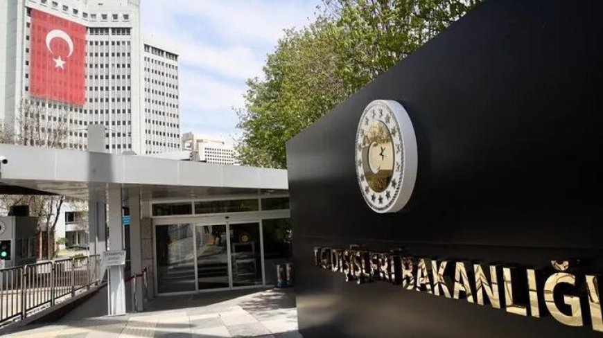 Dışişleri Bakanlığı'ndan, Artemis Anlaşmaları'na ilişkin açıklama