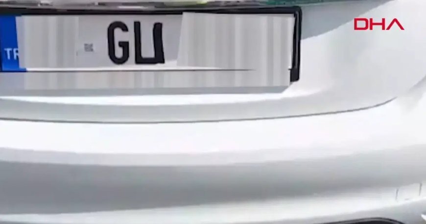 140 bin TL’lik bant! Plaka değiştiren sürücüye ceza