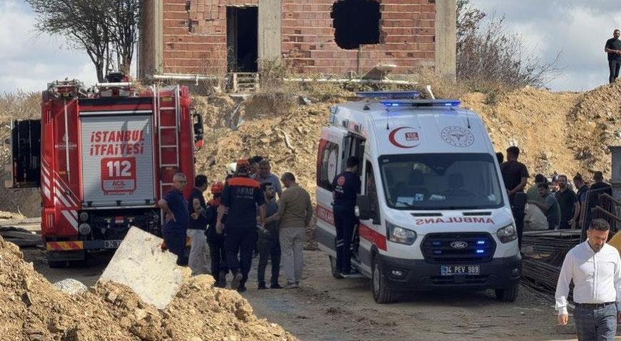 Son dakika... Başakşehir’de inşaat alanında göçük! 3 işçi toprak altında kaldı