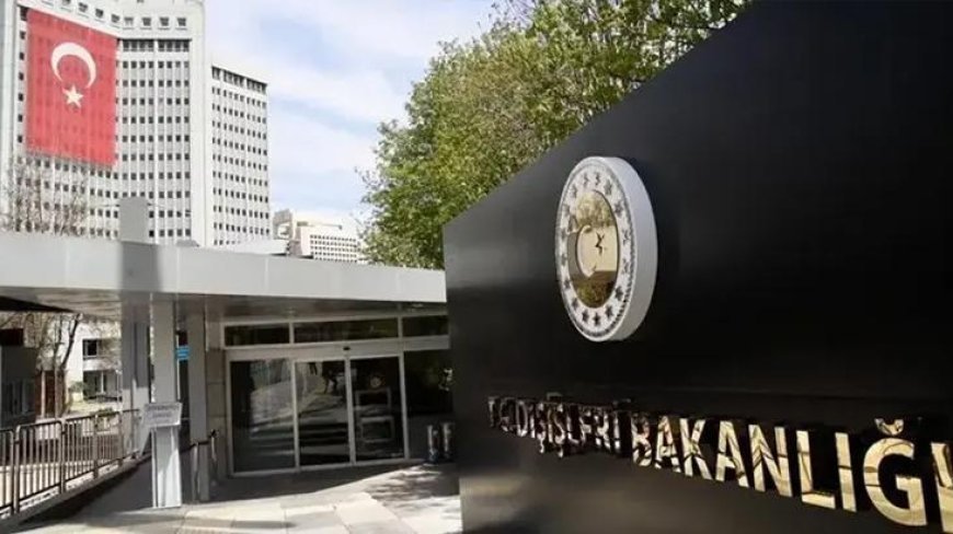 Dışişleri Bakanlığı: AB'nin, Rum tarafının propagandasına alet olması toplumsal güveni zedeliyor