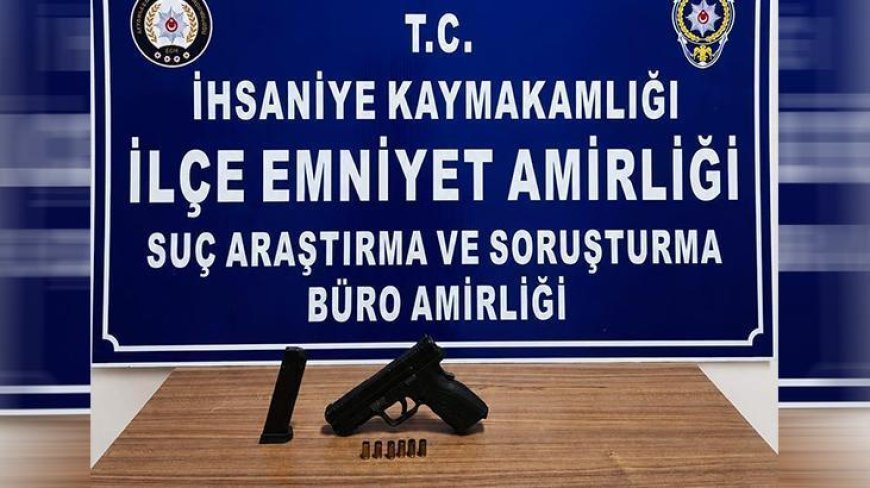 Afyonkarahisar'da düğünde havaya ateş açmıştı! O zanlı tutuklandı