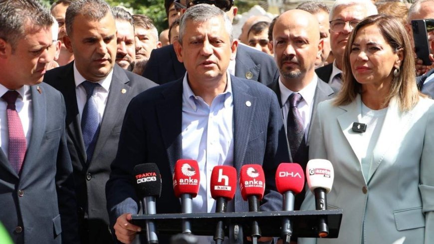 Özgür Özel: Yeni Parti, Türkiye'nin yeni umududur