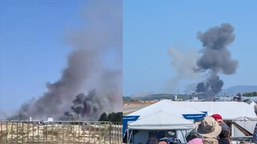 Yunanistan'da F-4 savaş uçağı düştü! Sıcak görüntü, mürettebata dair ilk açıklama