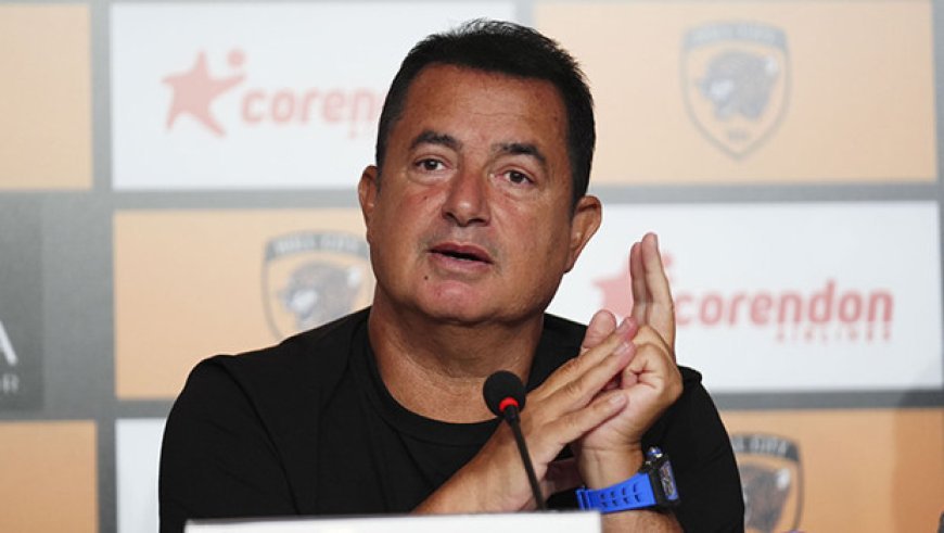 Acun Ilıcalı: 'Tek hedefimiz Premier Lig'de kalmak!'
