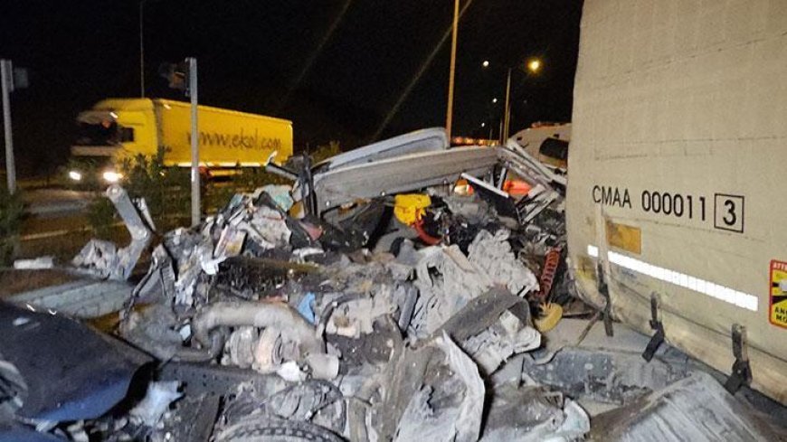 Bursa'da zincirleme kaza; 1 ölü, 7 yaralı